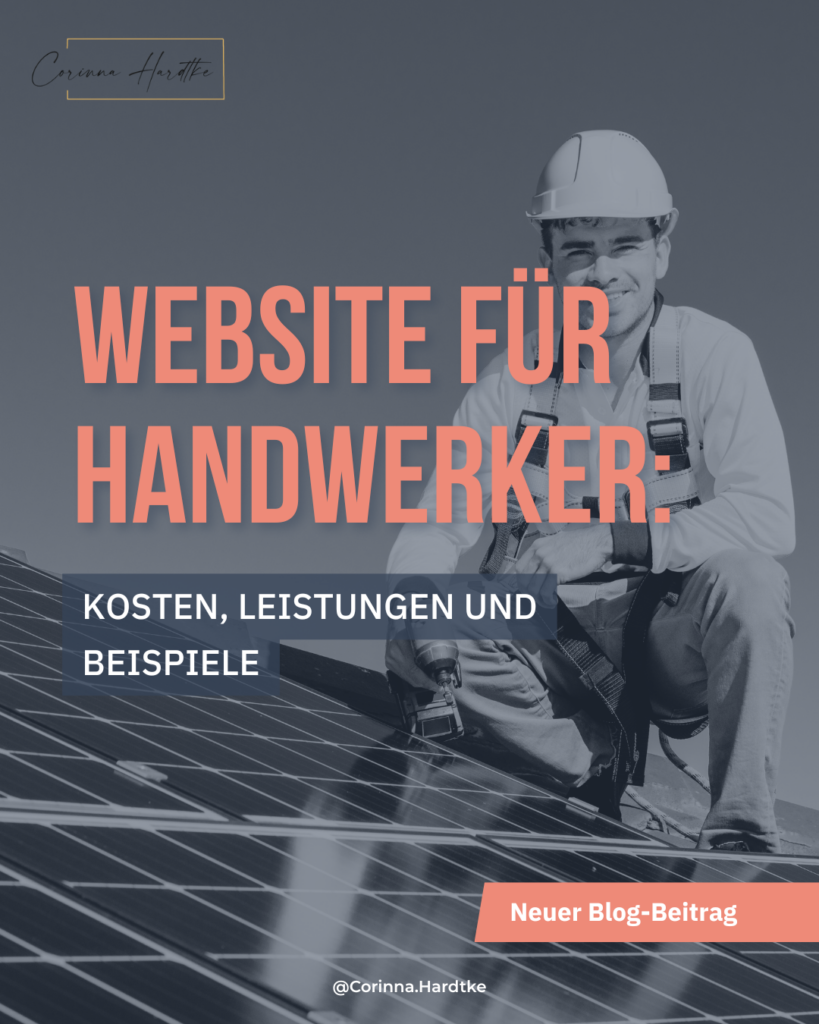 Homepage für Handwerksbetriebe